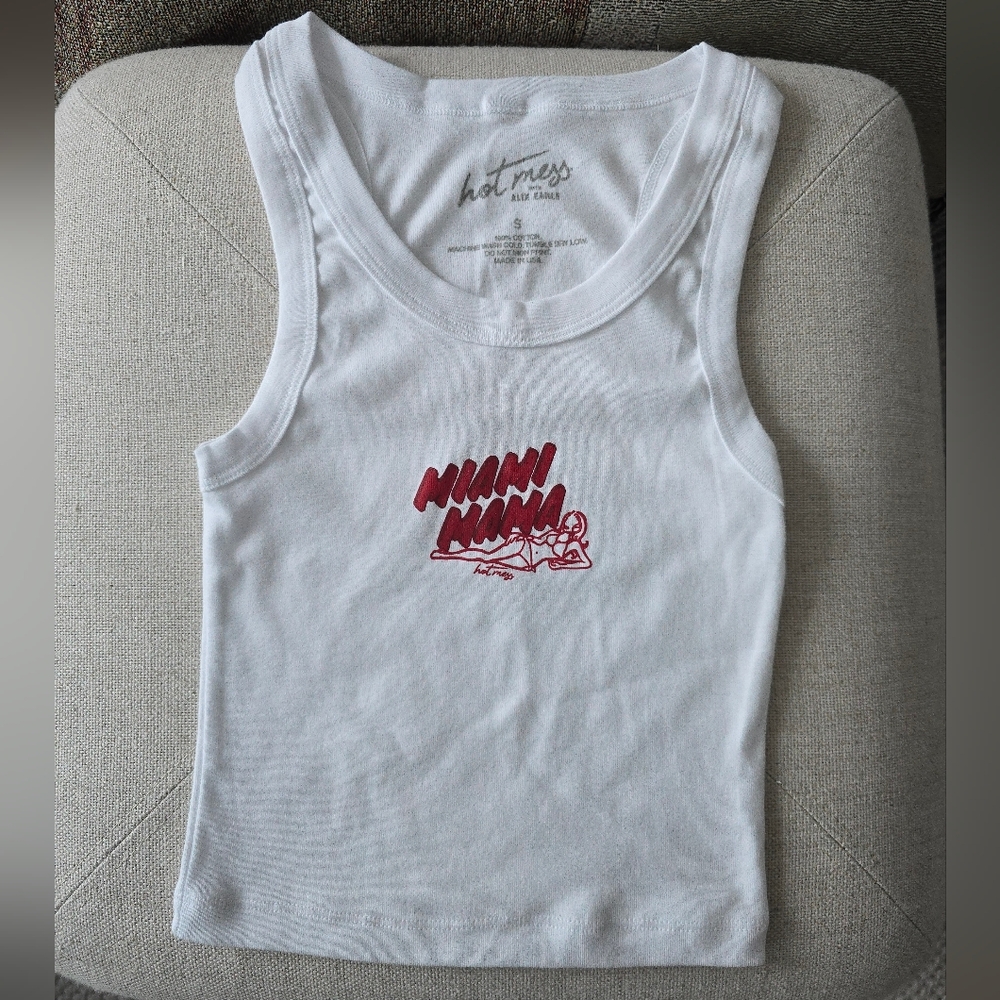 Hot Mess By Alix Earl Miami Mami Tank Top